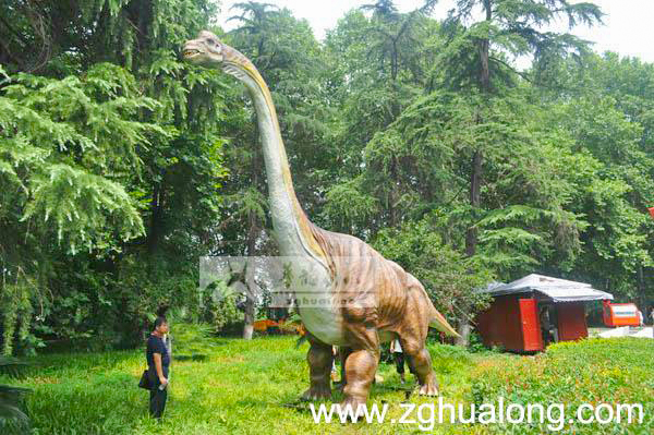 華龍藝術(shù)主題公園戶外大型仿真腕龍擺件12M